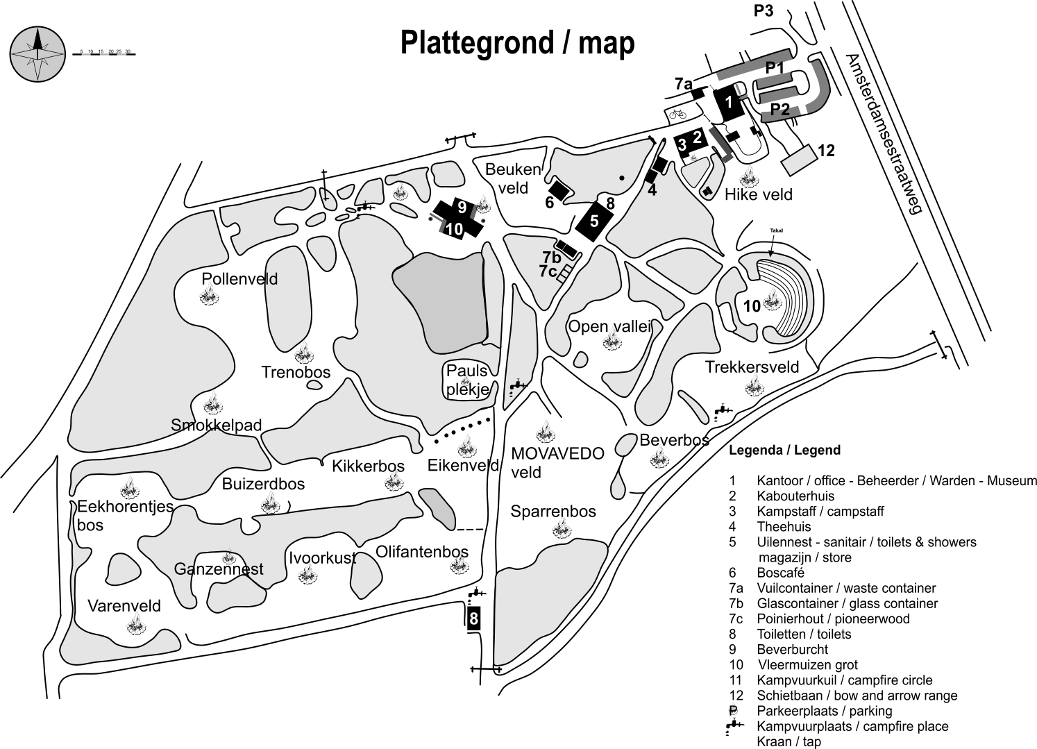 plattegrond BZ